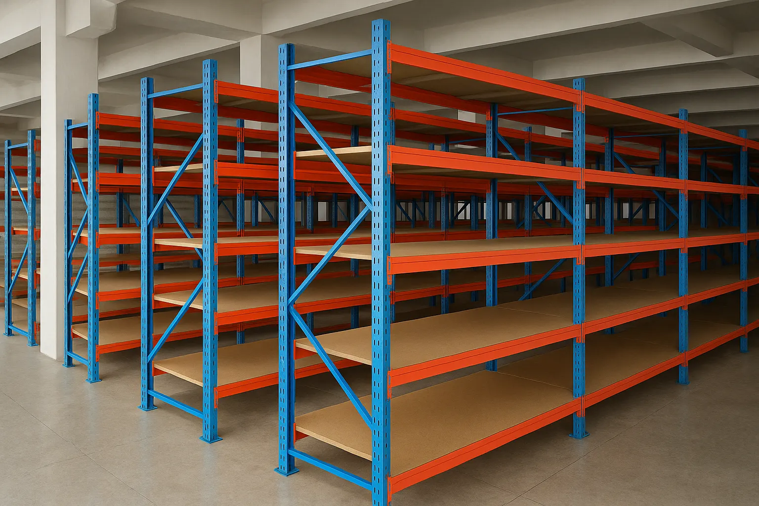 Long Span Shelving Rack Manufacturers In Phek