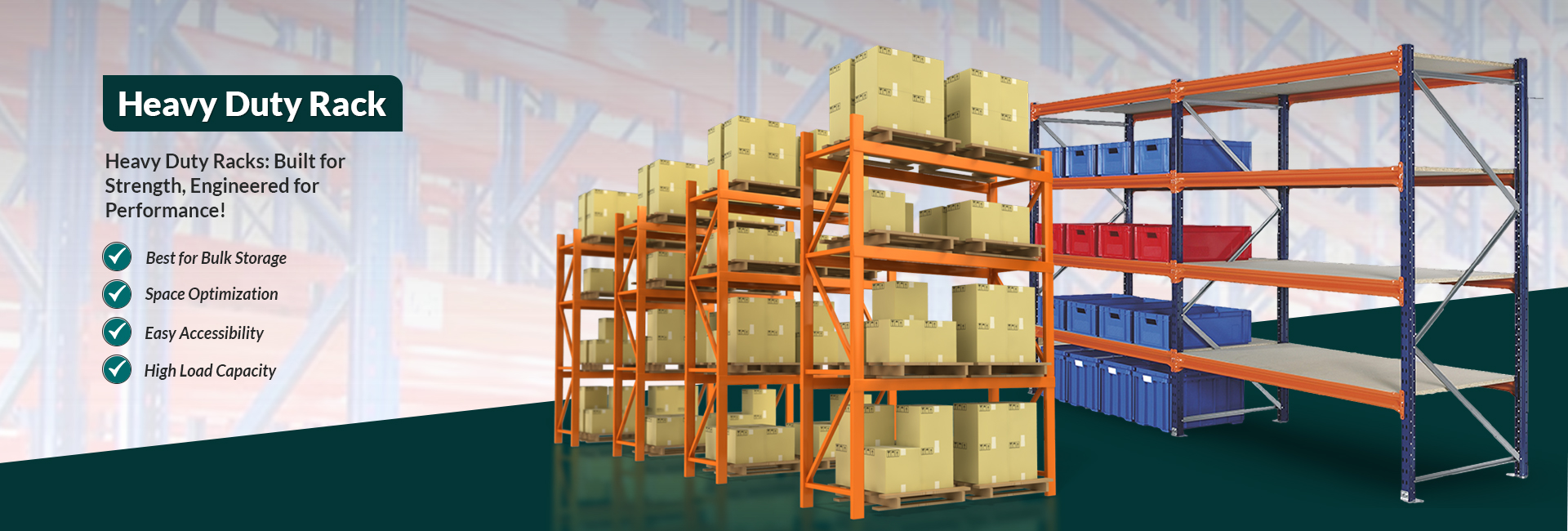 Heavy Duty Rack Manufacturers in Keshav Puram